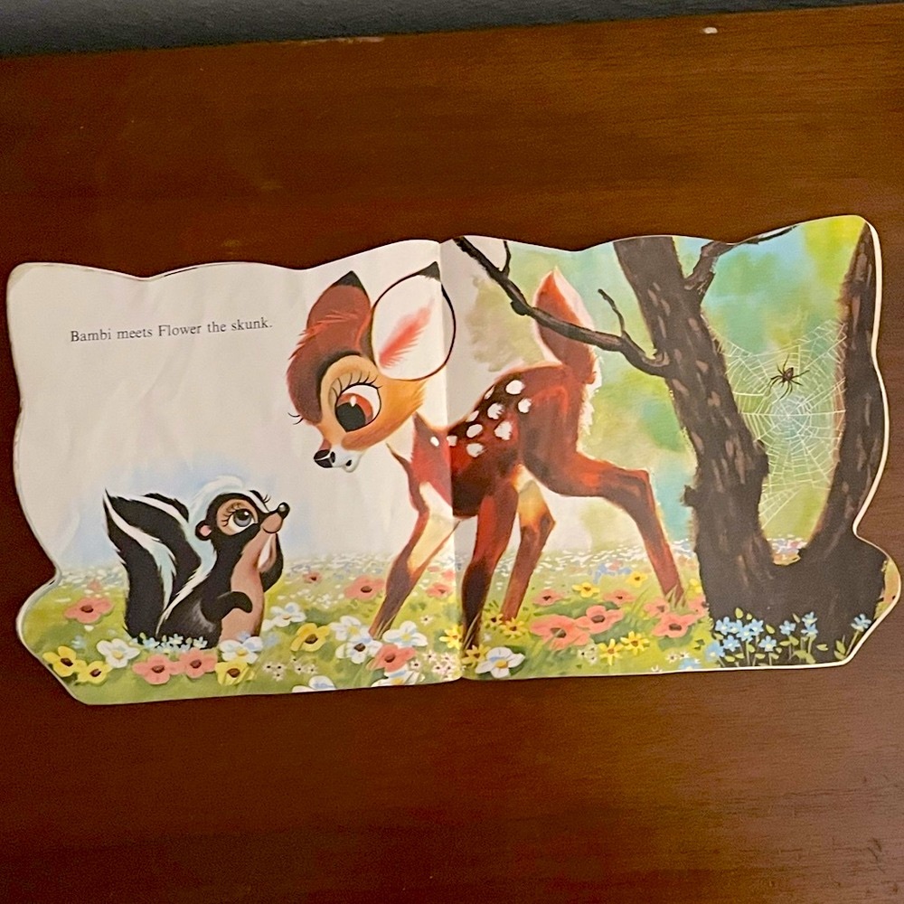💙”The Bambi Book” (1980) by Walt Disney Company/Golden Press Children’s Book💙 - Picture 12 of 16
